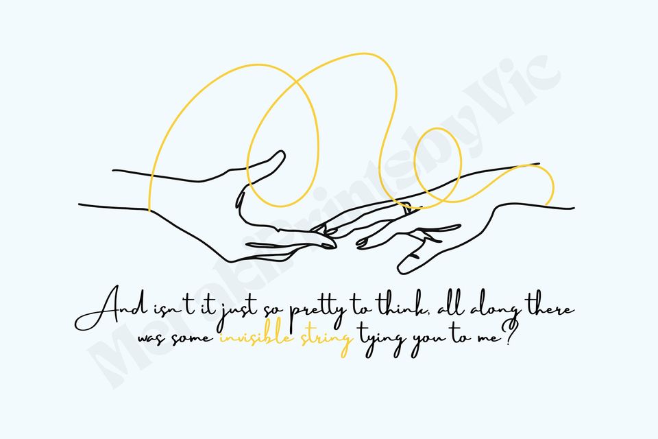 Invisible String Taylorr Swifts Poster