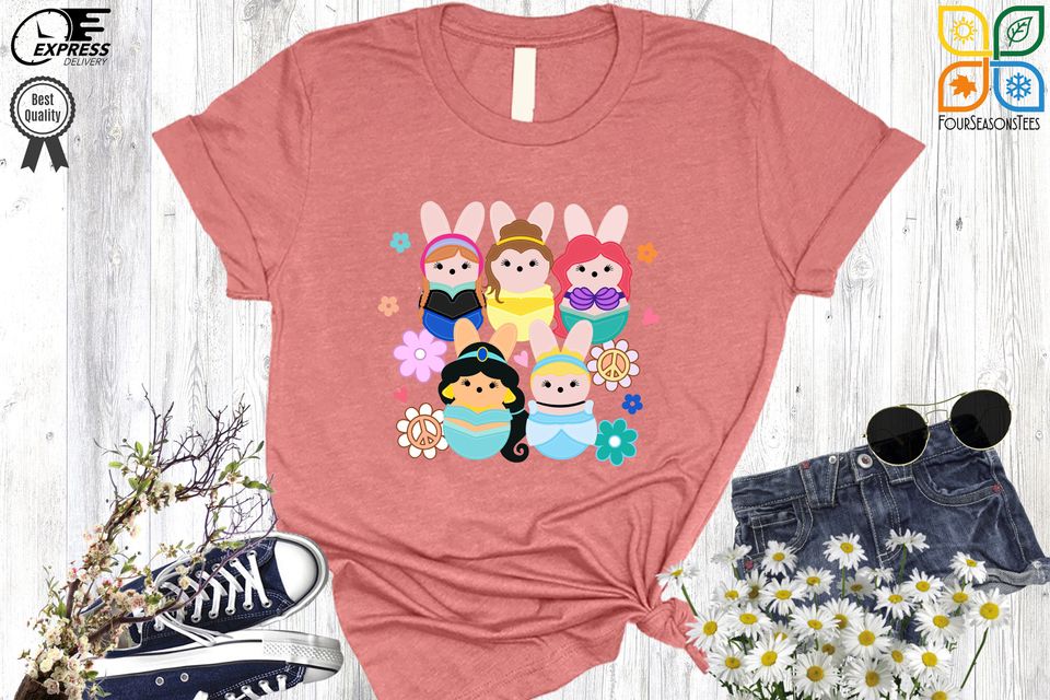 Princess Easter Eggs Shirt, Disney Easter Shirt, Princess Elsa, Snow White