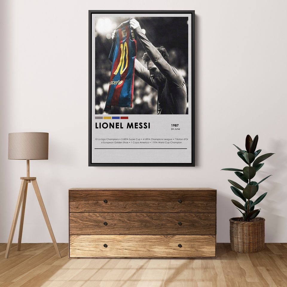 Messi Goat Poster
