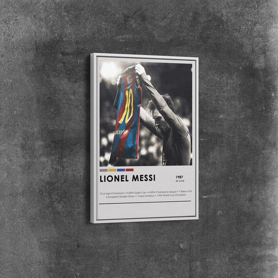Messi Goat Poster