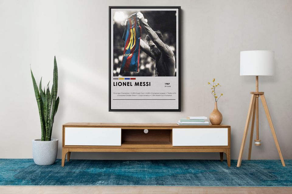 Messi Goat Poster