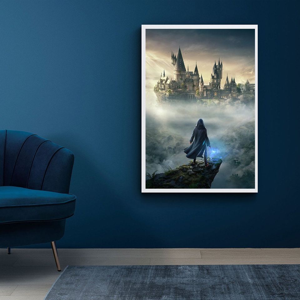 Hogwarts Legacy Painting Harry Potter Poster