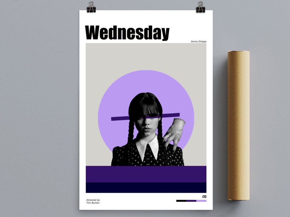 Wednesday Addams Vertical Posters