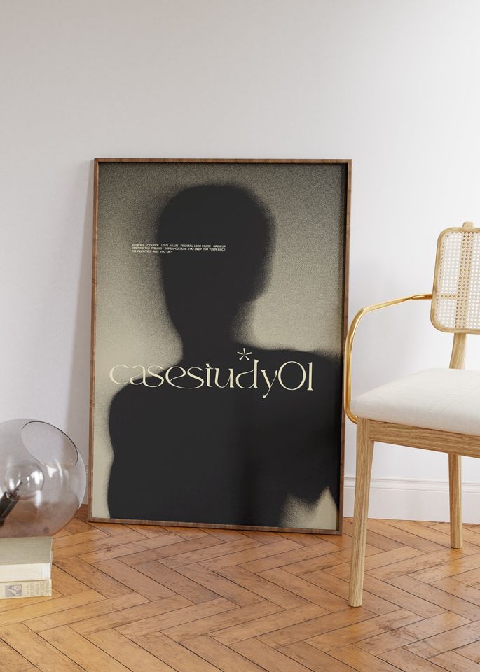 Daniel Caesar Poster - Case Study 01 Poster - Daniel Caesar Album Cover Poster