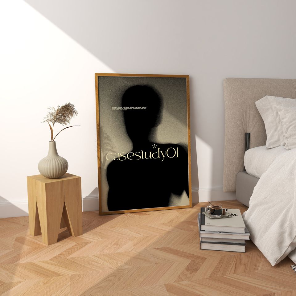 Daniel Caesar Poster - Case Study 01 Poster - Daniel Caesar Album Cover Poster