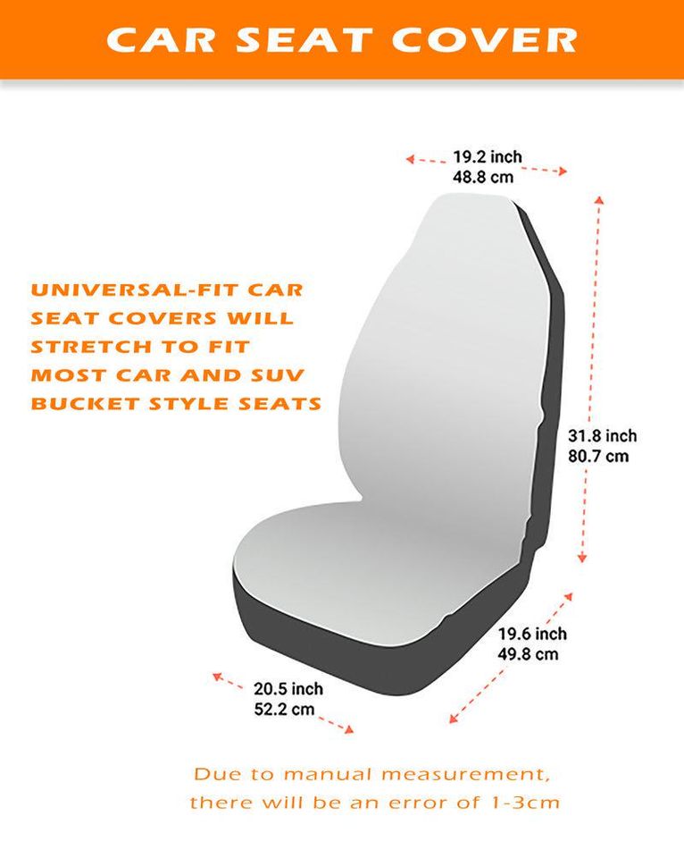 Rubber Duck Seat Covers, Funny Yellow Duck Print Front Seat Protectors for Jeep