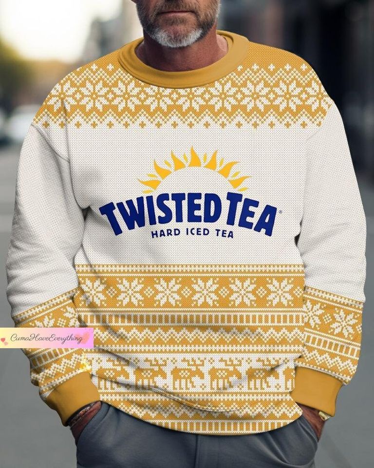 Twisted Tea Sweatshirt, Twisted Tea Christmas Sweatshirt, Twisted Tea Holiday Sweatshirt, Twisted Tea Shirt Men