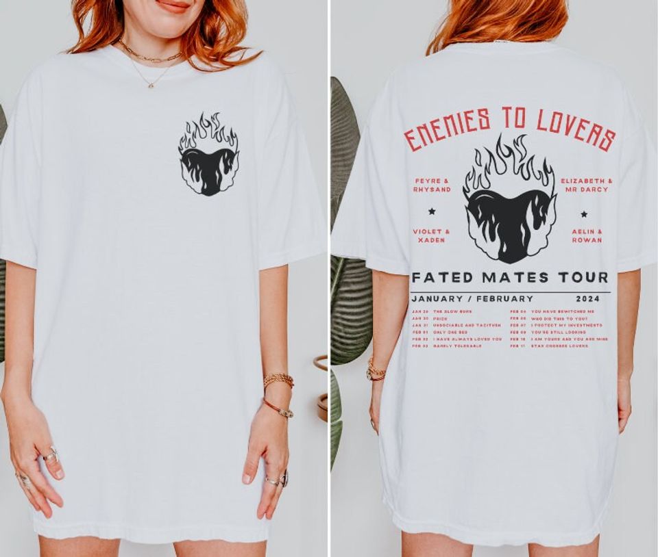 Enemies To Lovers Sarah J Maas Merch ACOTAR