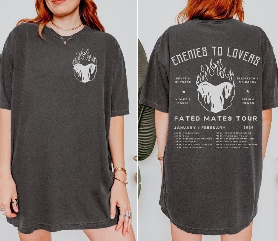 Enemies To Lovers Sarah J Maas Merch ACOTAR