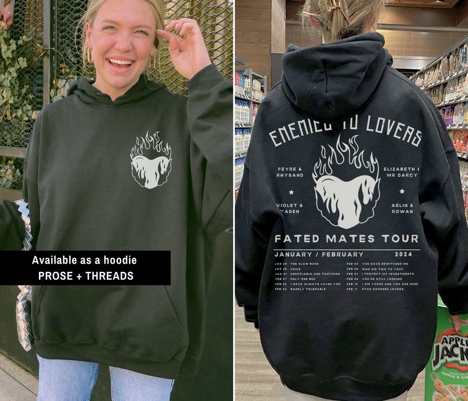 Enemies To Lovers Sarah J Maas Merch ACOTAR