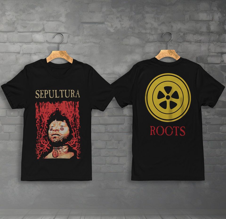 Vintage 1996 Sepultura Roots Music T-Shirt, Music T-Shirt