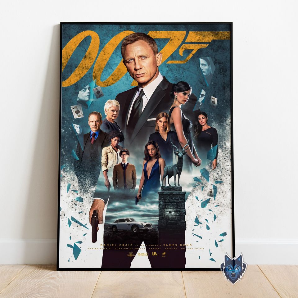 James Bond Movie Poster