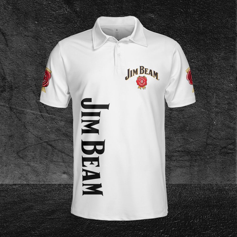 Jim Beam Unisex Polo Shirt 3D