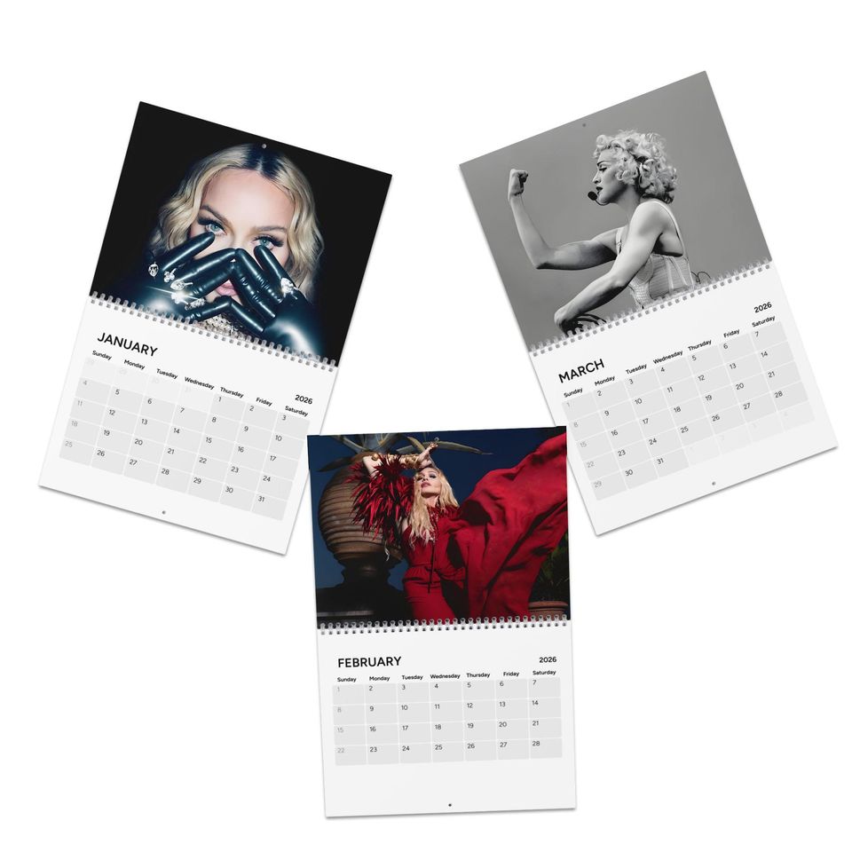 Madonna 2026 Wall Calendar | Office Supplies