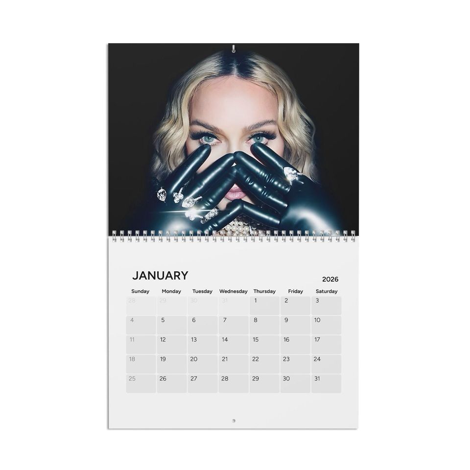 Madonna 2026 Wall Calendar | Office Supplies