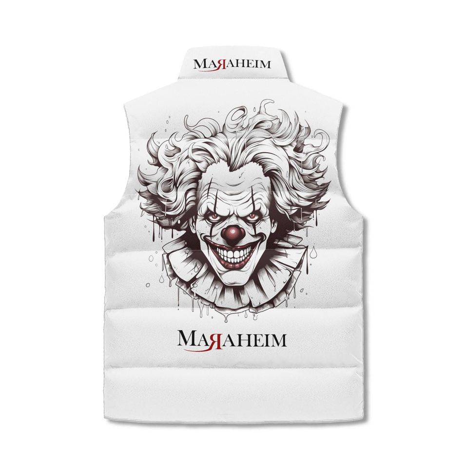 Maraheim Clown Unisex Sleeveless Jacket | Winter Clothing | Gift Ideas