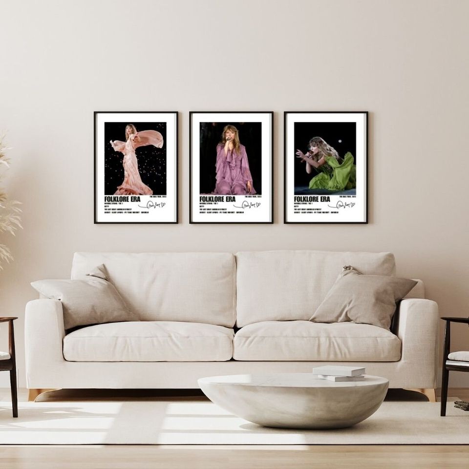 ERAS TOUR Folklore Poster