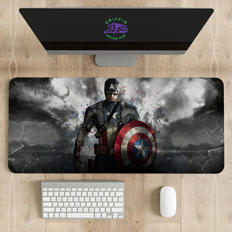 Captain America Mouse Pad