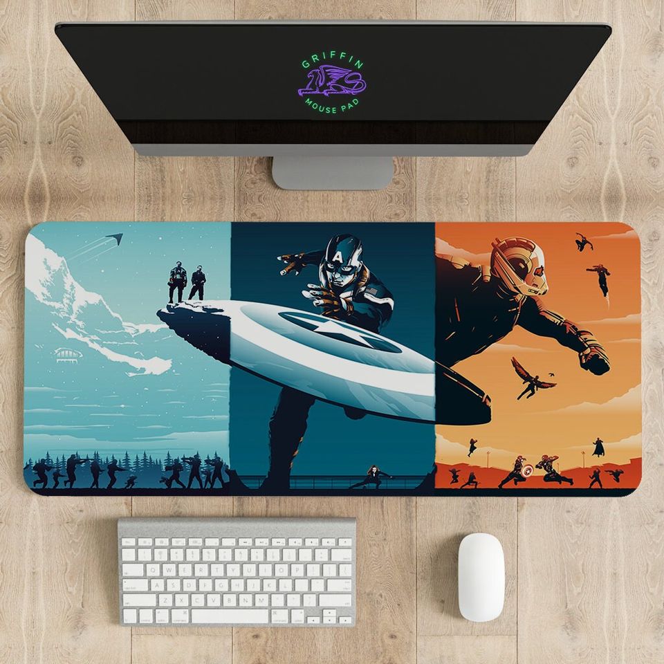 Captain America Mouse Pad