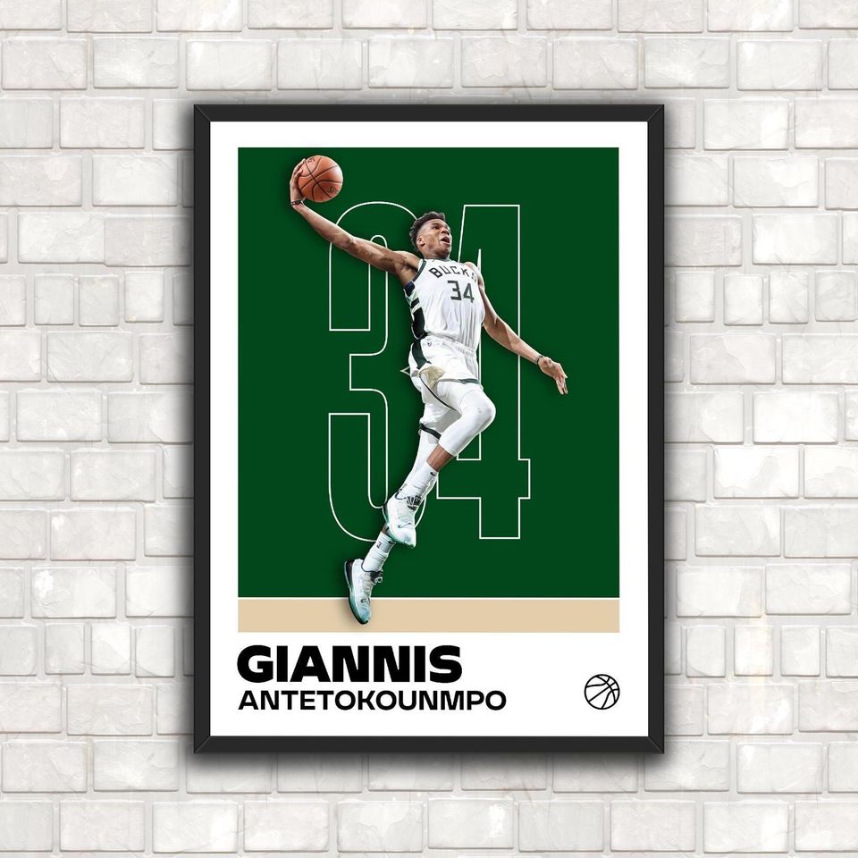 Giannis Antetoko Poster - Perfect for Fans!