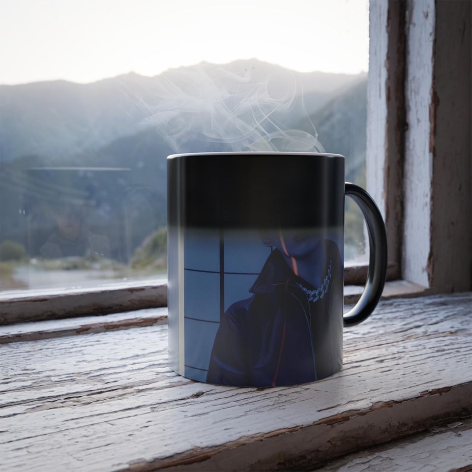 Jungkook BTS Color-Changing Mug, 11oz Coffee Cup