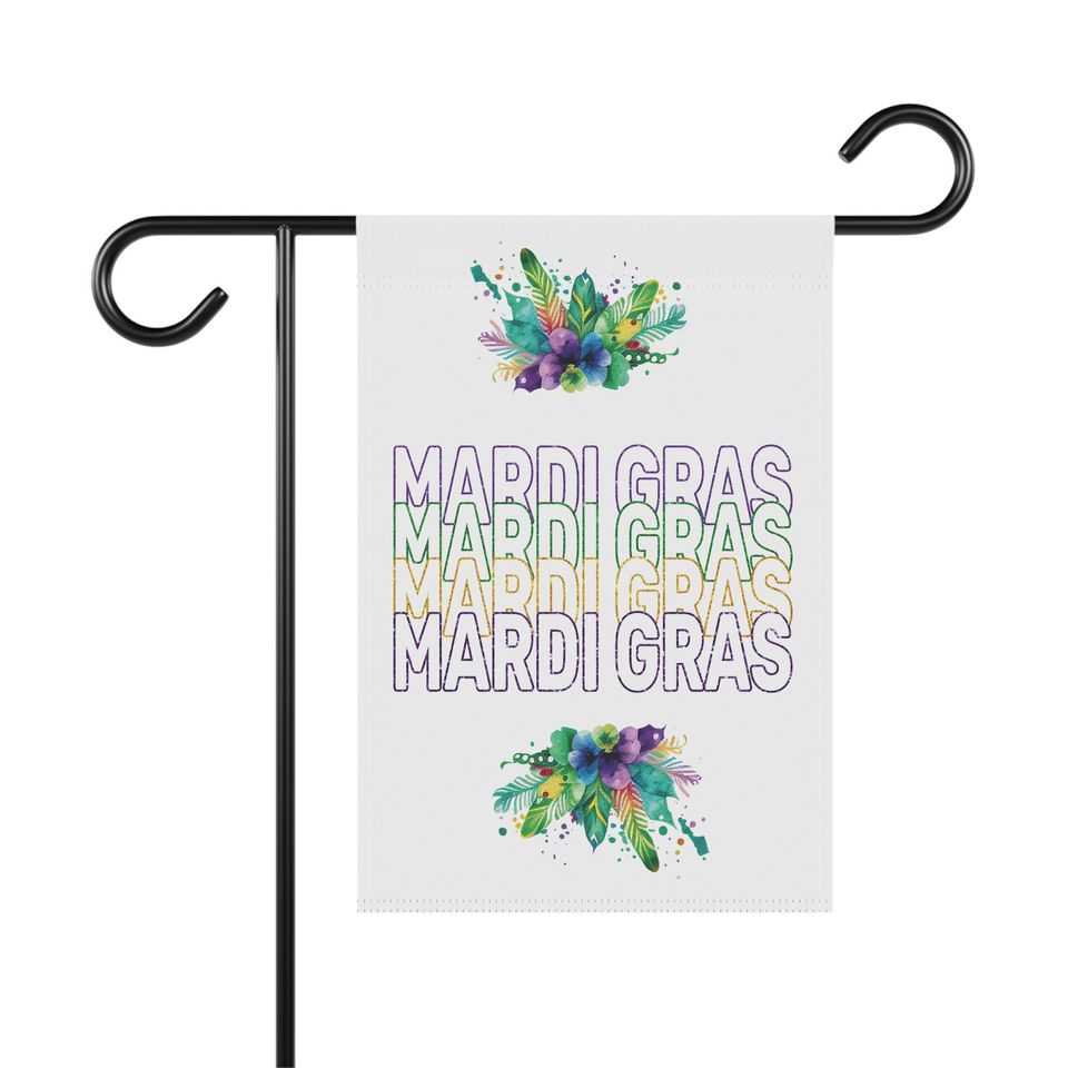 Mardi Gras - Garden & House Banner