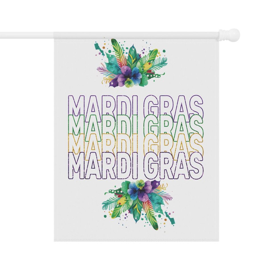 Mardi Gras - Garden & House Banner