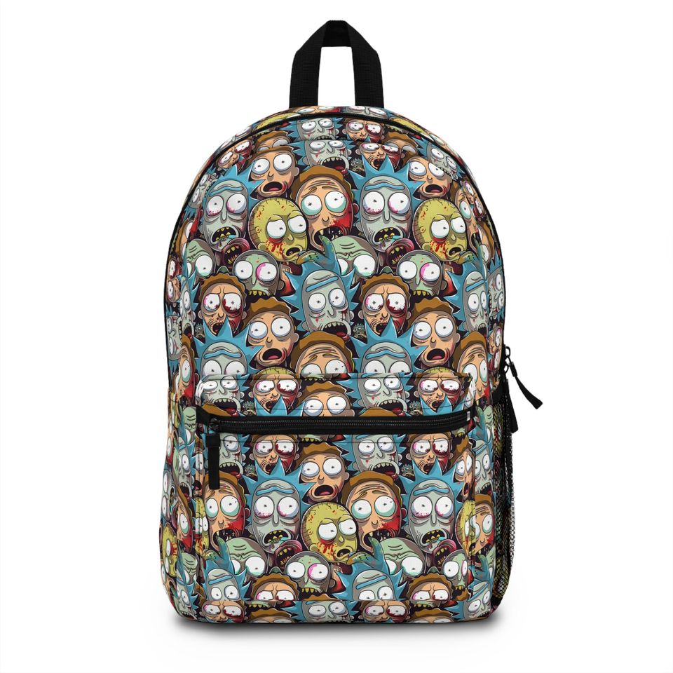 Rick and Rickandmorty Backpack Stylish & Durable School Bag