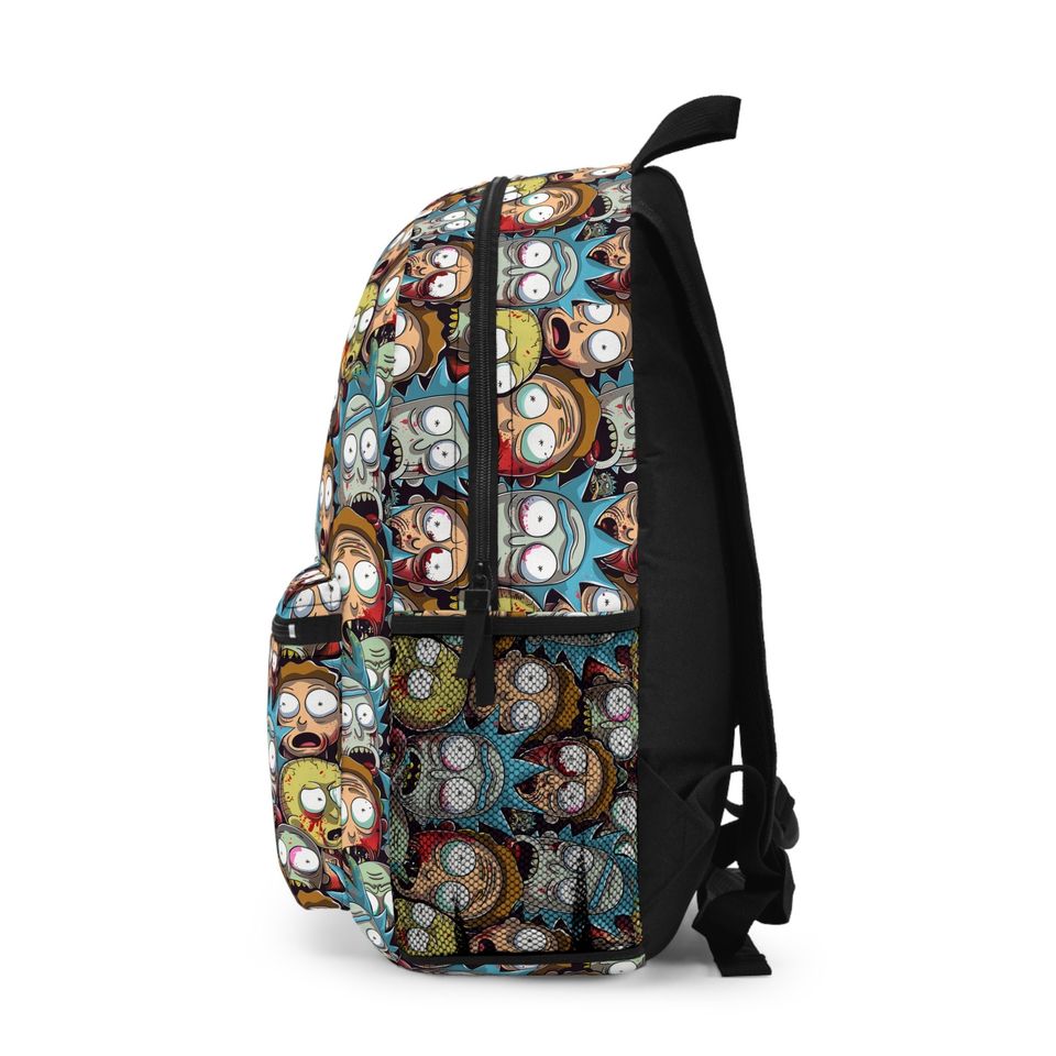 Rick and Rickandmorty Backpack Stylish & Durable School Bag
