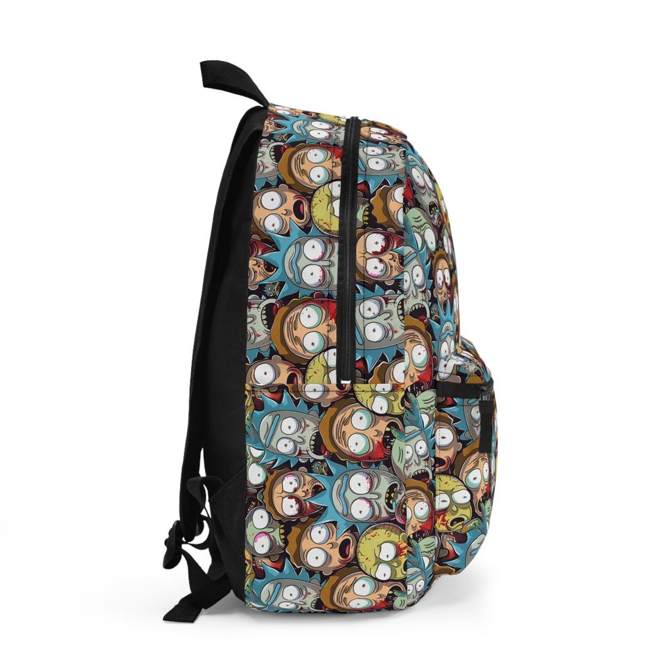 Rick and Rickandmorty Backpack Stylish & Durable School Bag