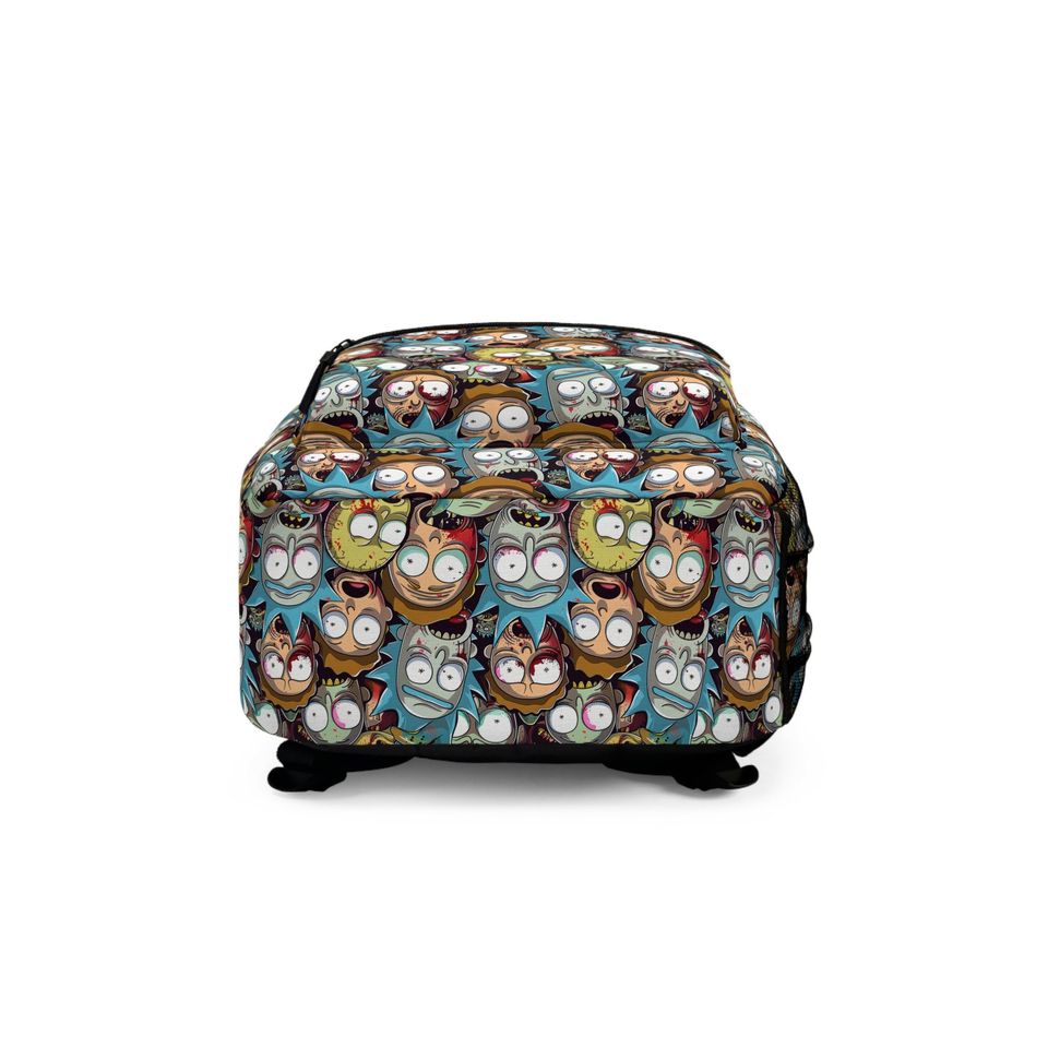 Rick and Rickandmorty Backpack Stylish & Durable School Bag