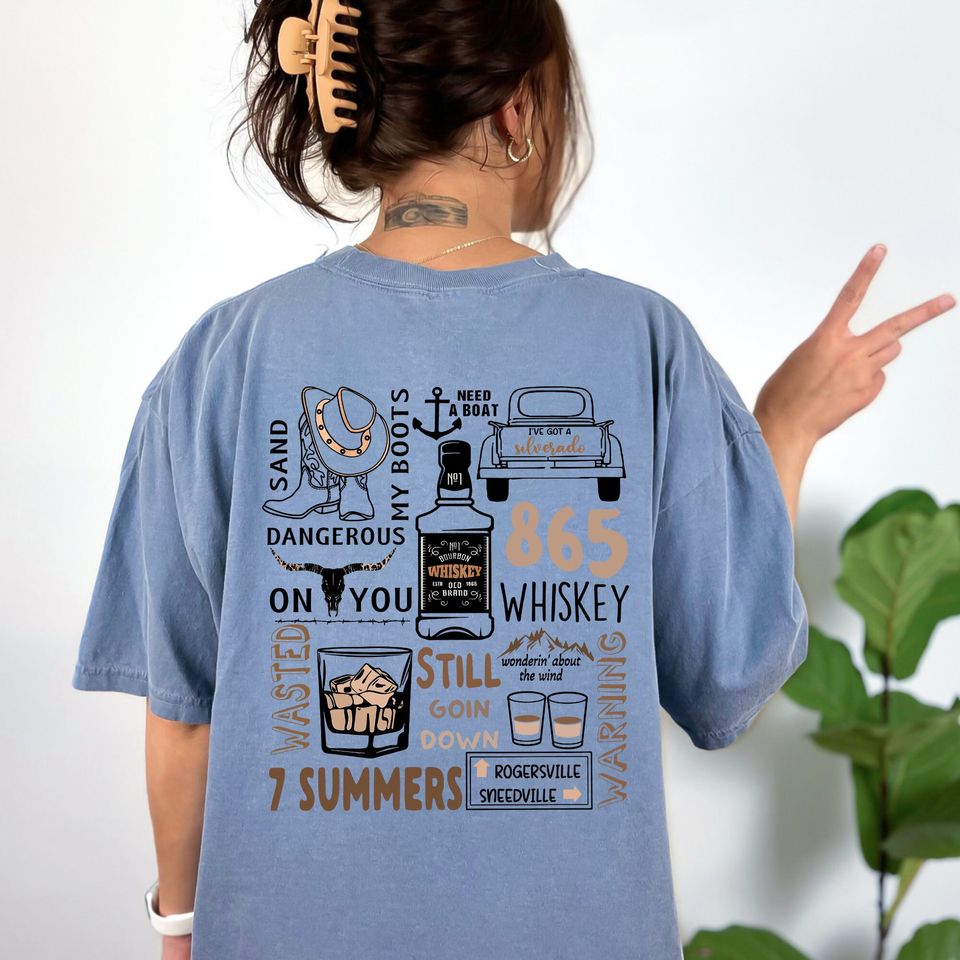 Wallen Western Tshirt, Retro Wallen Western