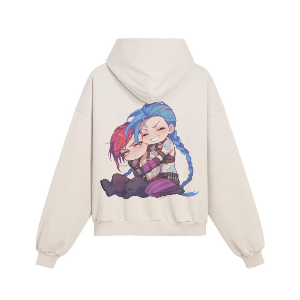 Jinx and Vi Arcane hoodie