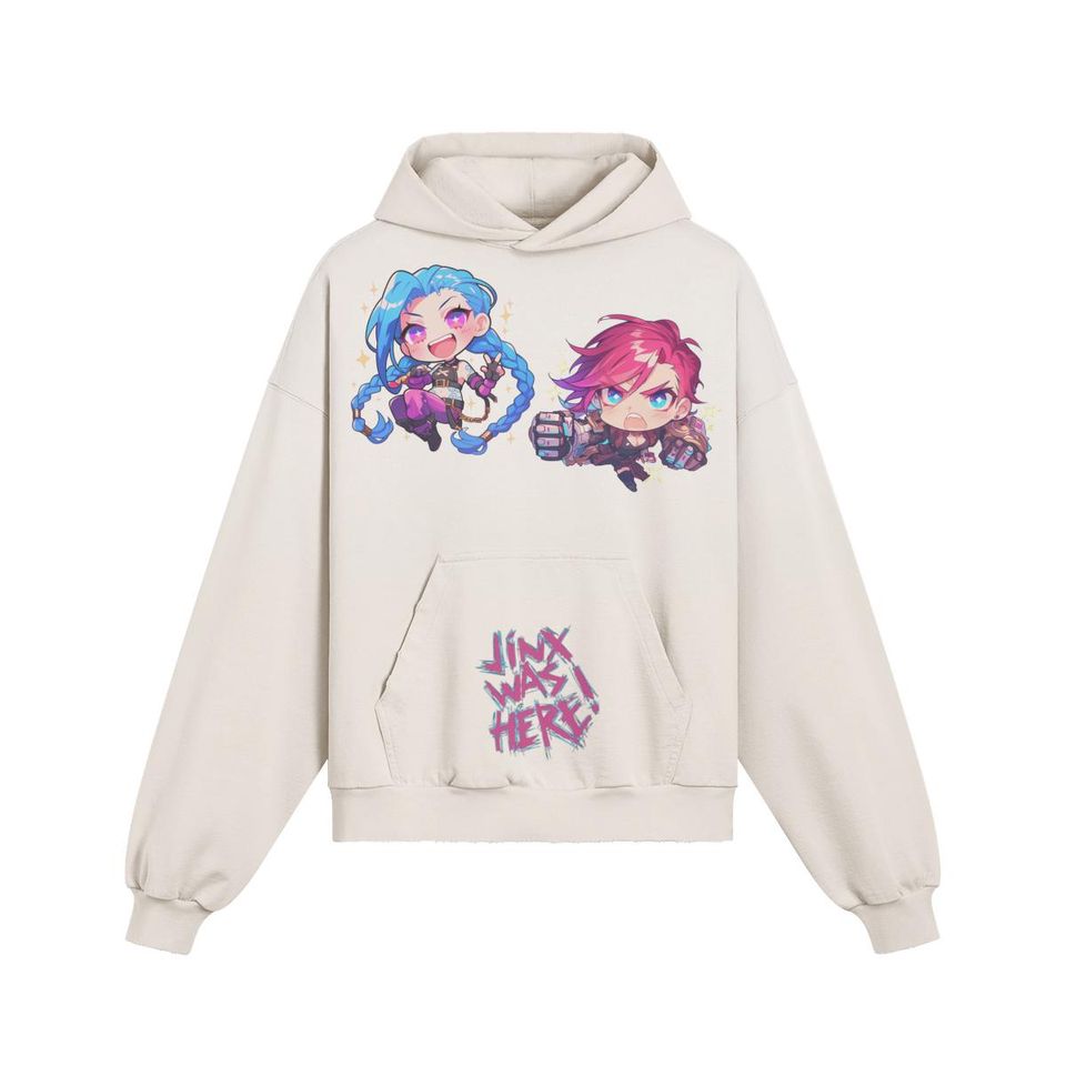 Jinx and Vi Arcane hoodie