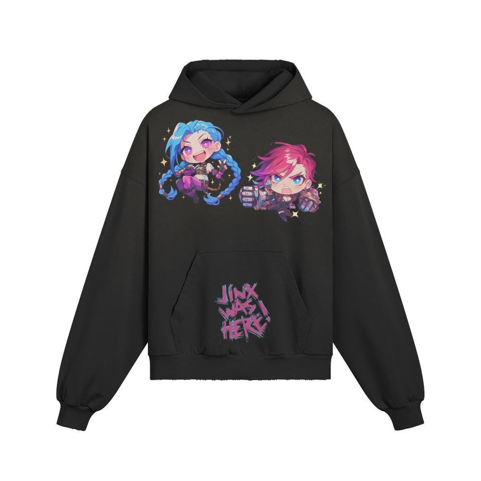 Jinx and Vi Arcane hoodie