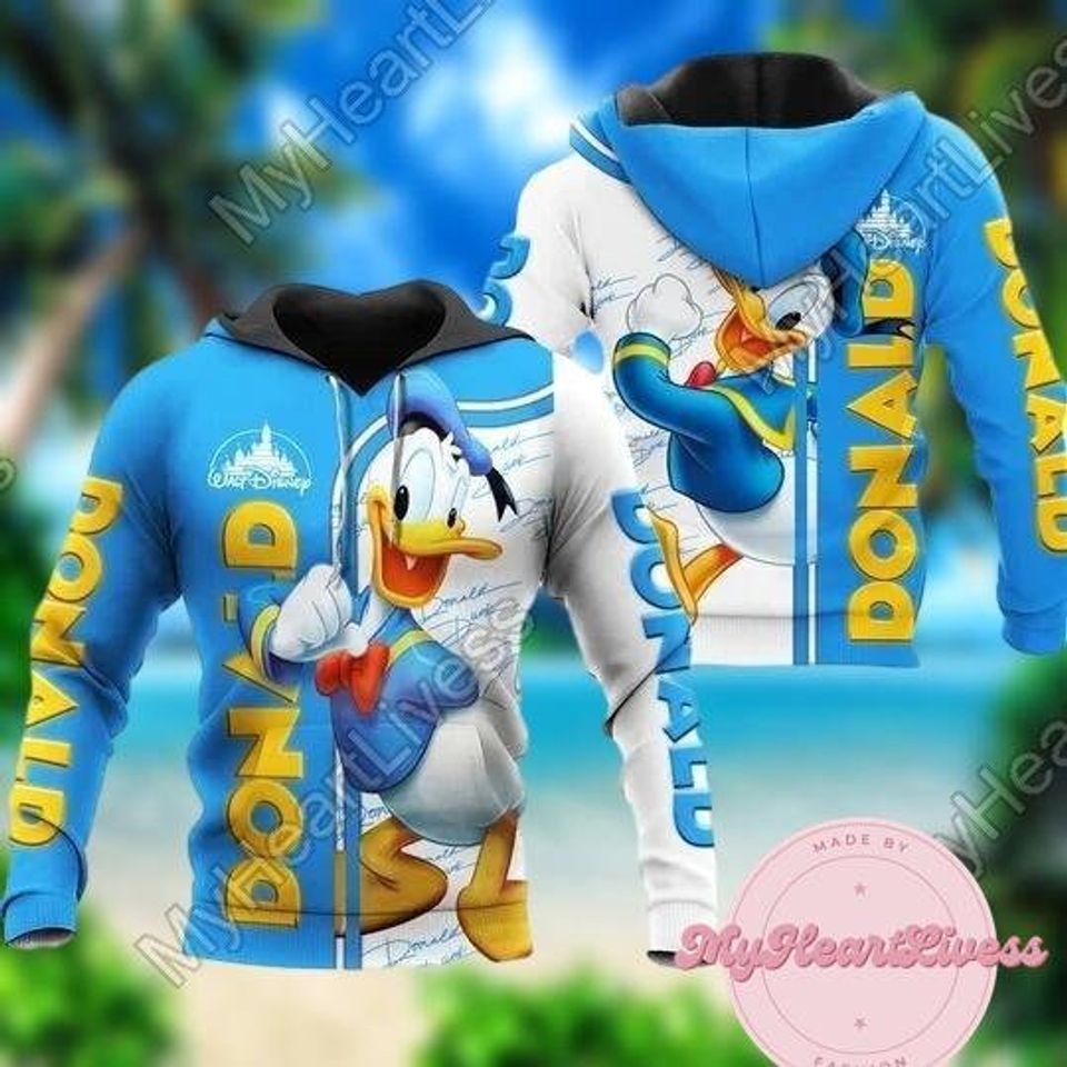 Donald Duck 3D Hoodie