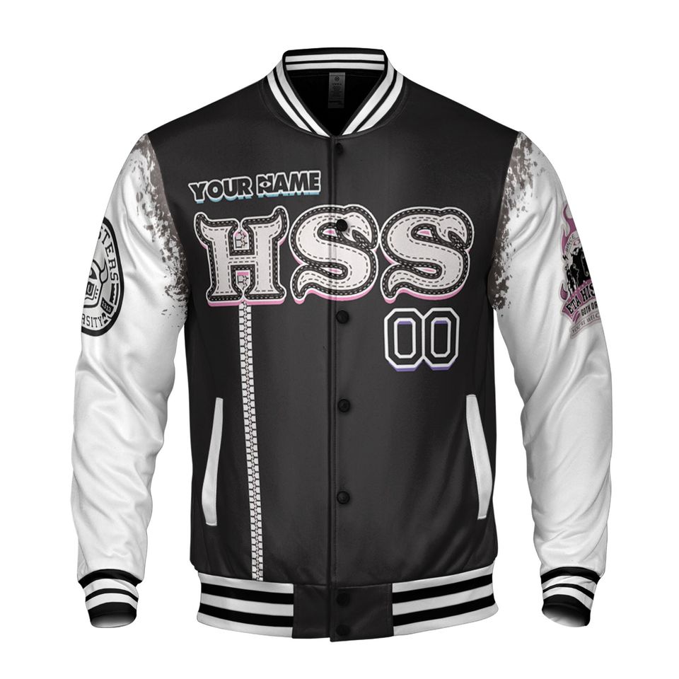 Personalized Monster University HSS Uniform Disney Baseball Jacket