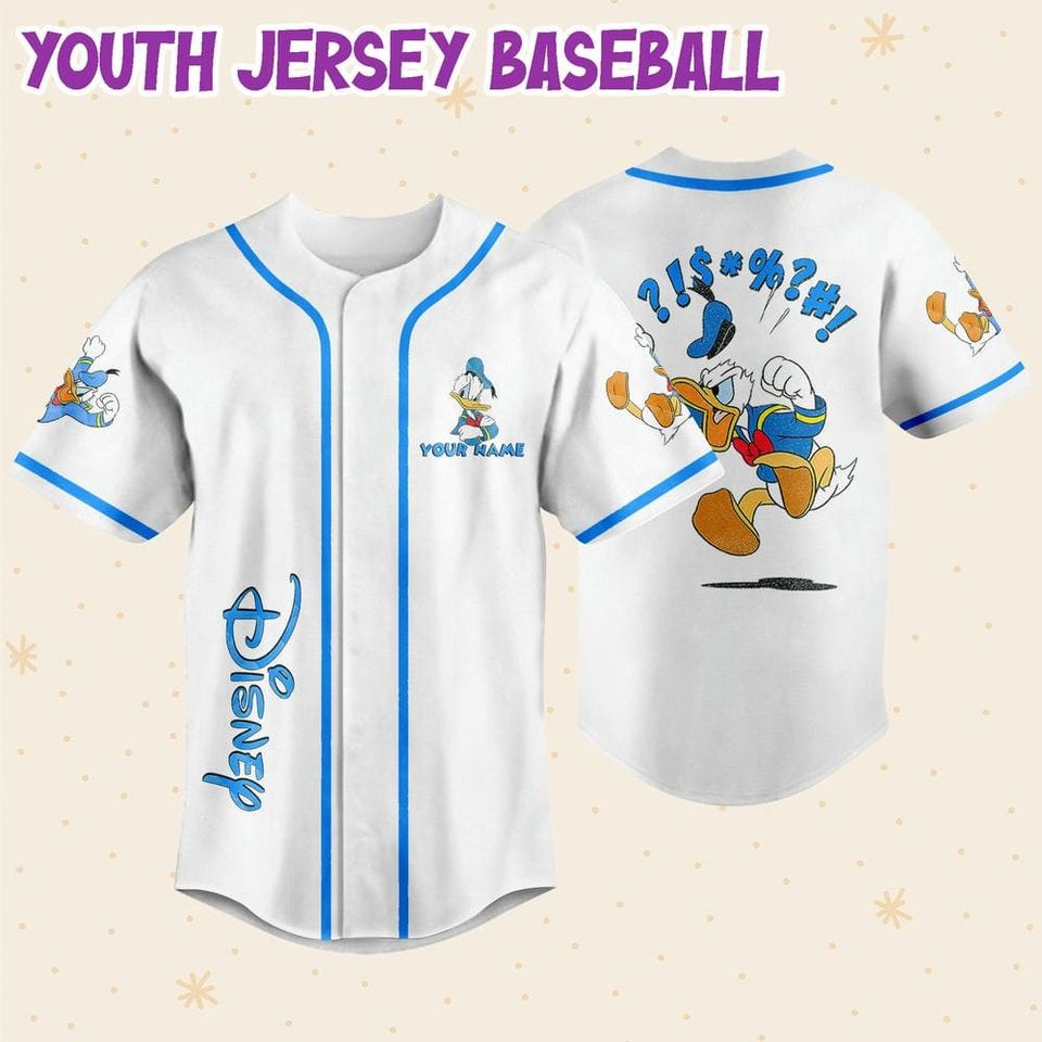 Personalize Vintage Disney Donald Duck Angry