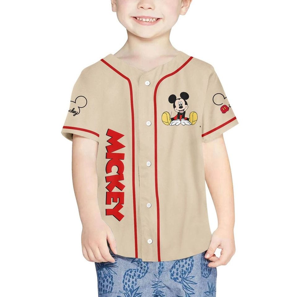 Personalize Mikey Disney Smile beige color