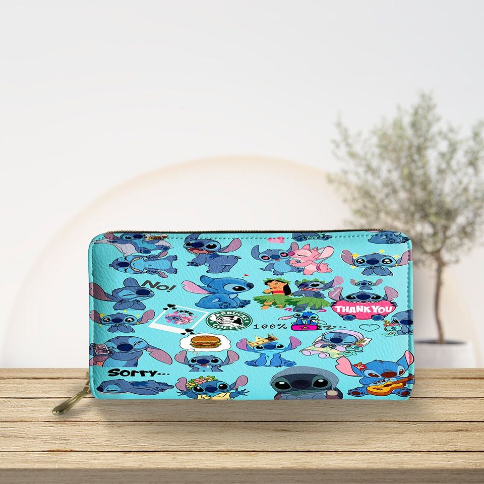 Stitch Disney Leather Bag, Stitch Lover Handbag