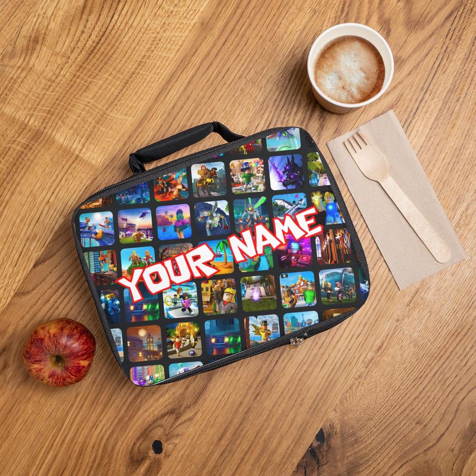 Roblox Lunch Bag, Back to School Gift