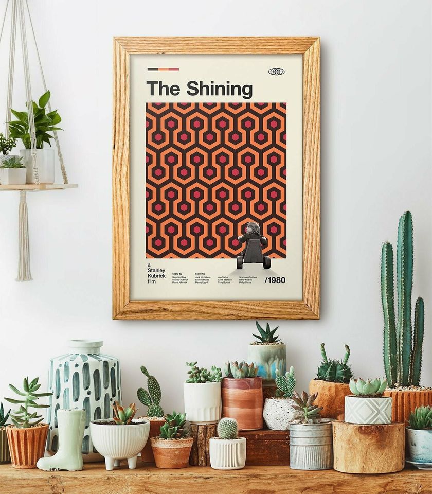 Mid Century Modern The Shining Posters
