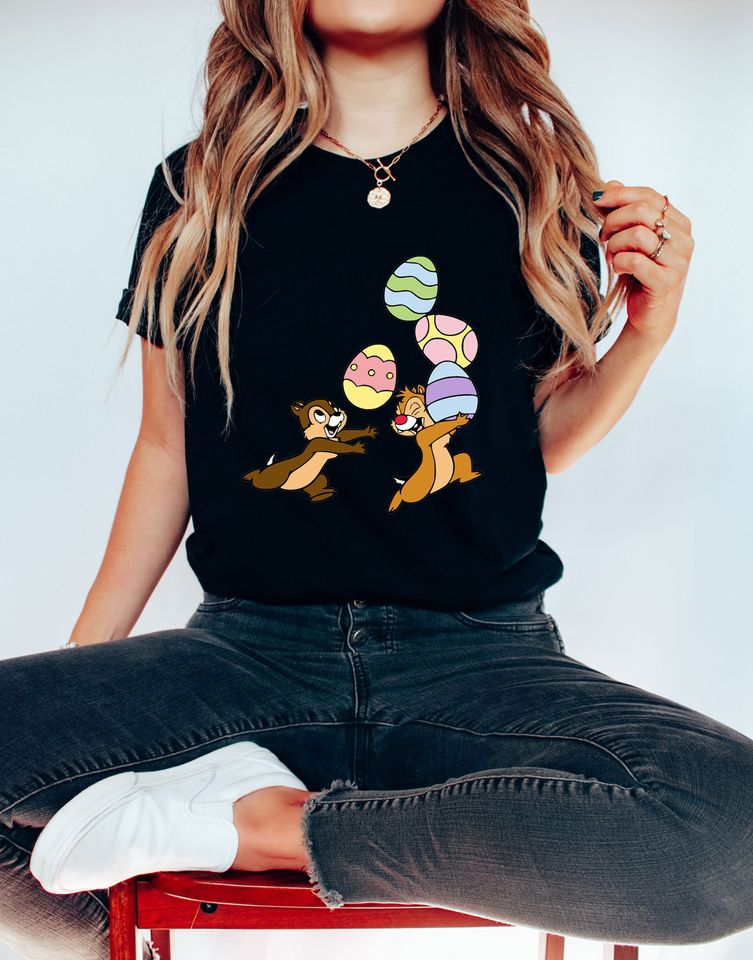 Chip And Dale Easter Shirt, Disney Easter Shirt, Disney Chip And Dale Easter Shirt
