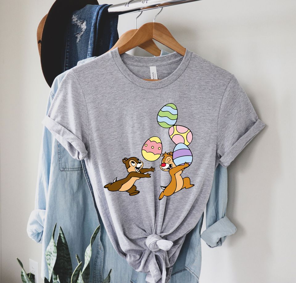 Chip And Dale Easter Shirt, Disney Easter Shirt, Disney Chip And Dale Easter Shirt