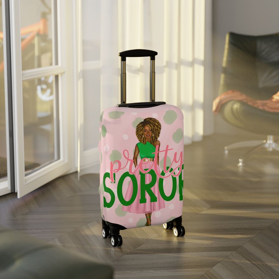 Alpha Kappa Alpha Pretty Soror Luggage Cover