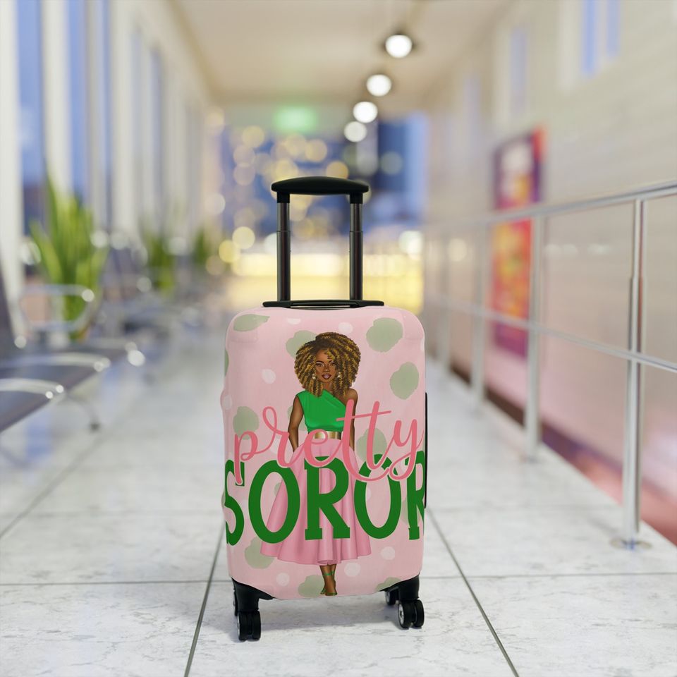 Alpha Kappa Alpha Pretty Soror Luggage Cover