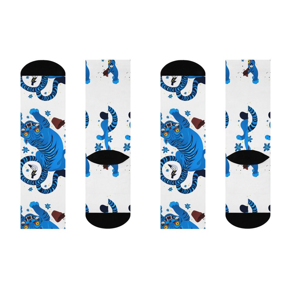 Derpy Tiger KPOP Socks
