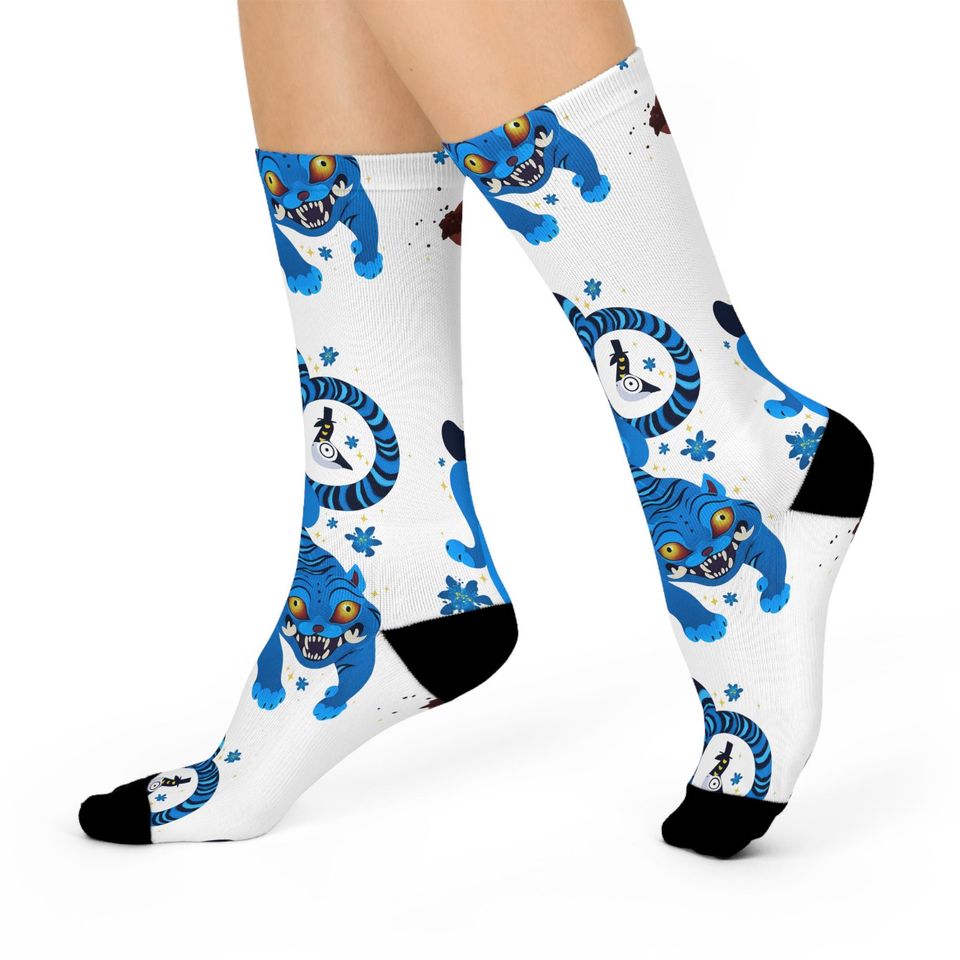 Derpy Tiger KPOP Socks