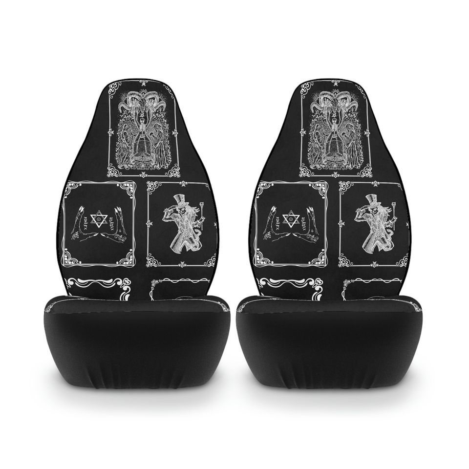 Gothic patchwork Polyester Car Seat Covers