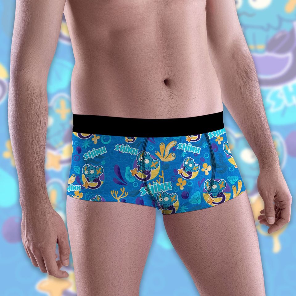 PKM Shinx Fun Under Water Type hawaiian shirt, Anime 3D Beach Hawaiian